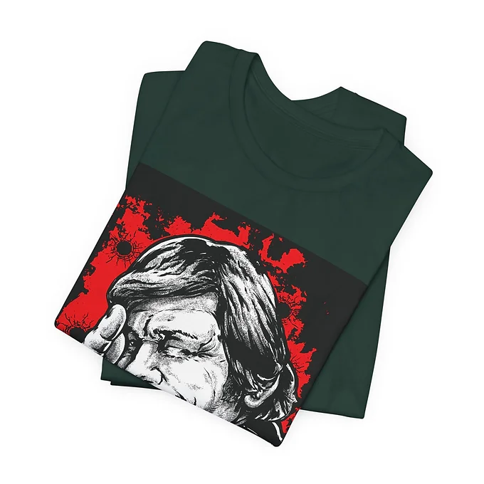 Cool Graphic Tee, Short Sleeve Shirt - Image 2